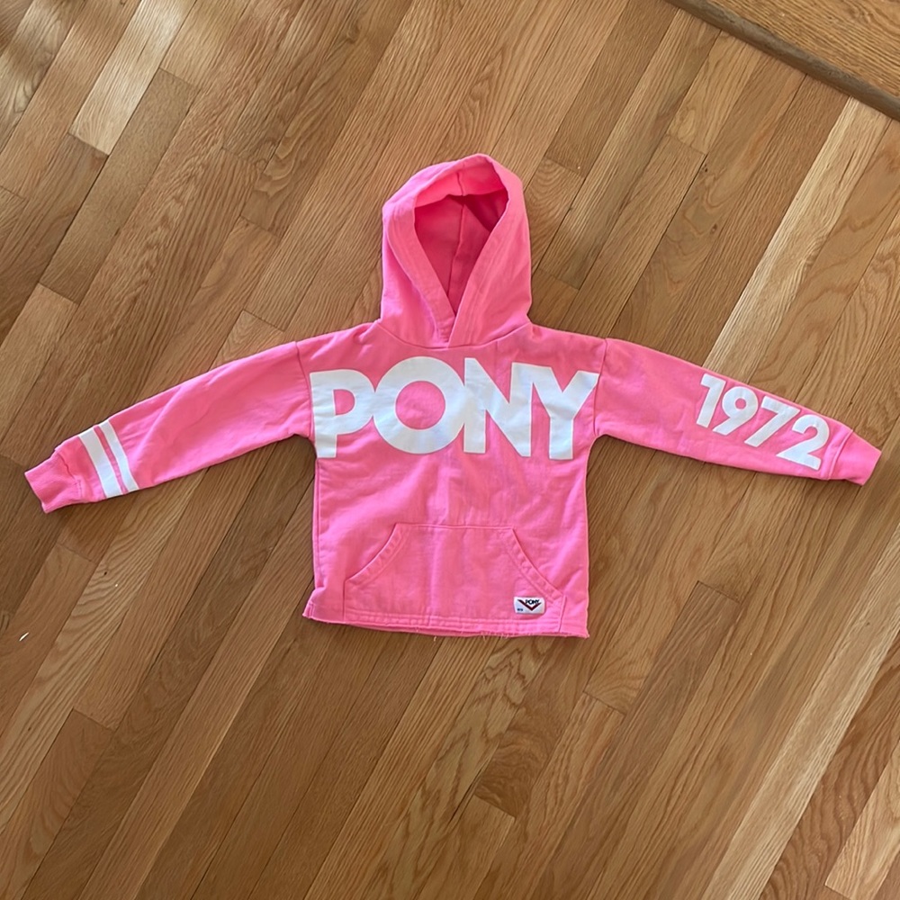 Pony Logo Pink Hoodie